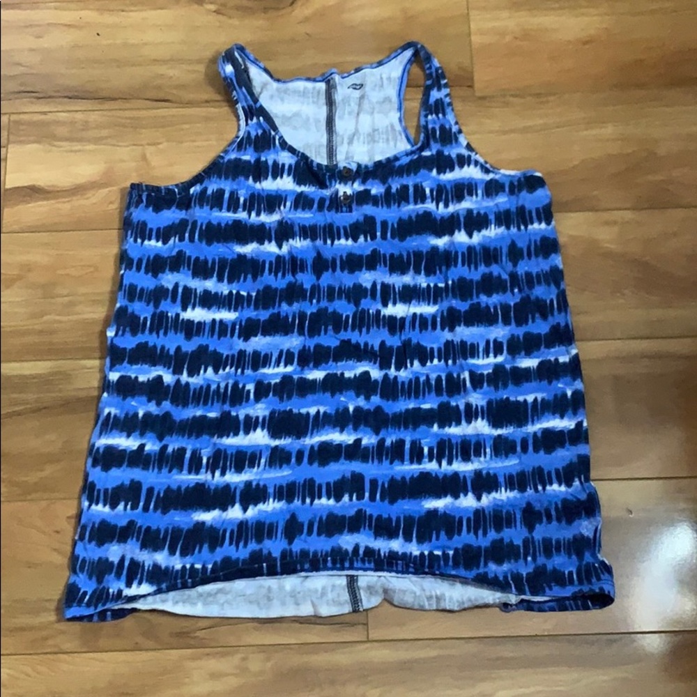 Blue Striped Tank